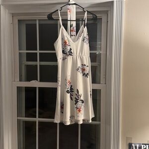 SHEIN White Floral Mini Dress